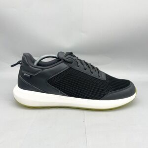 Stroll Mens 11 Performance Knit Golf Shoes Black Spikeless Sneakers Casual